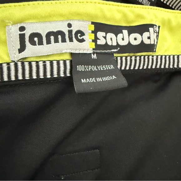 Jamie Sadock Black and Yellow Top Size Medium - Picture 2 of 7